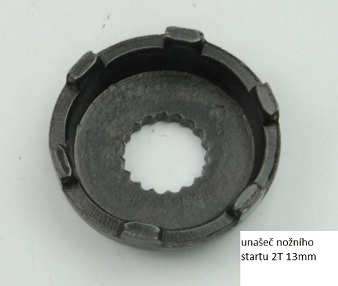 unašeč nožního startu 2T 13mm