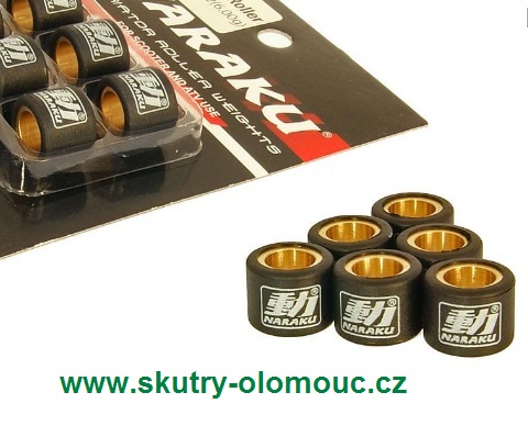 Válečky variátoru Naraku (HD teflon) – 16x13 - 5,00g