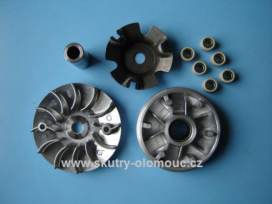 Variátor s polořemenicí 4T GY6 125/150ccm