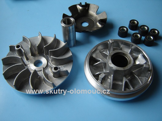 Variátor s polořemenicí 4T GY6 125/150ccm