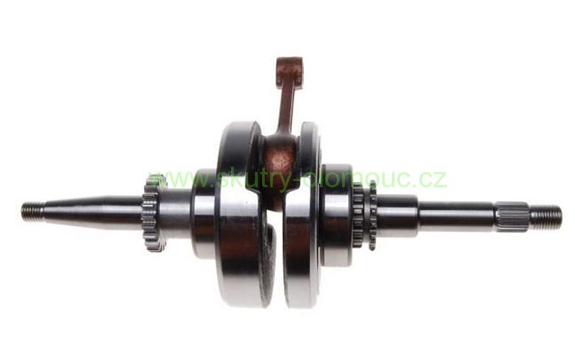 Kliková hřídel 4T 50 ccm 22 zubů - 139QMB/QMA