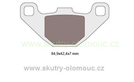 Brzdové destičky organické – CPI, Hyosung, Keeway, Peugeot
